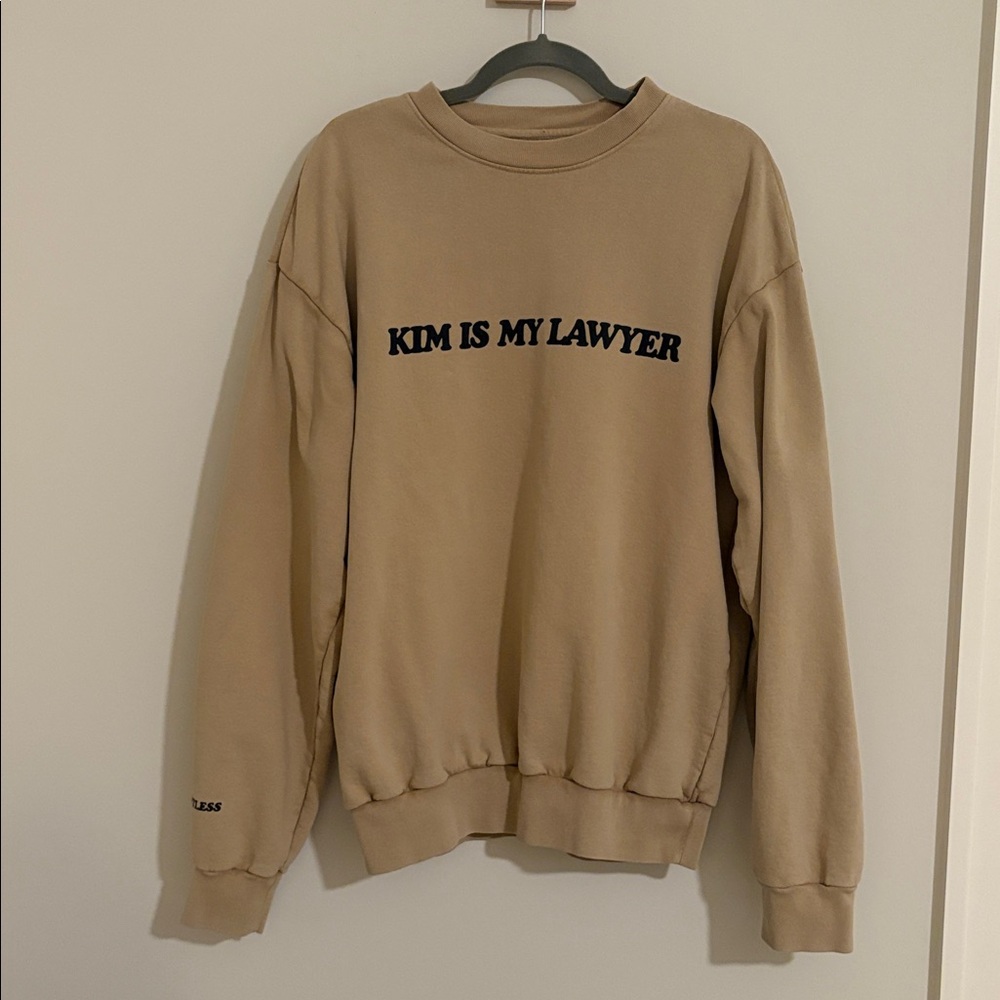 Talentless Kim Is My Lawyer Crewneck